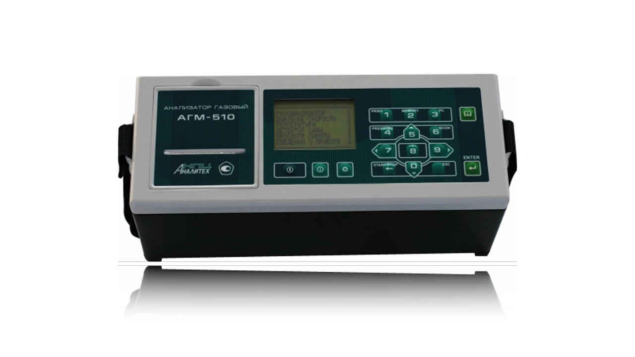 Переносной газоанализатор АГМ-510 (со встроенным принтером)