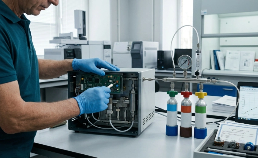 Калибровка газоанализаторов