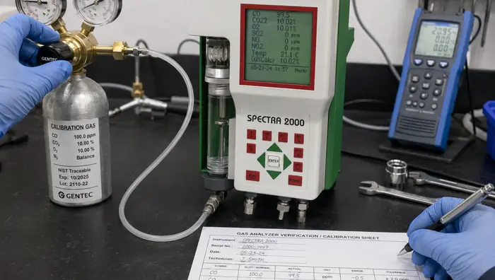 Поверка, калибровка и обслуживание газоанализаторов Spectra